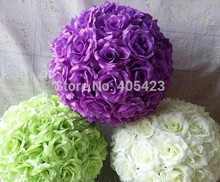 Decoração peça central de casamento 8-boa qualidade 25cm-decoração pendurada artificial bolas de flores de beijo-flor de rosa 2024 - compre barato