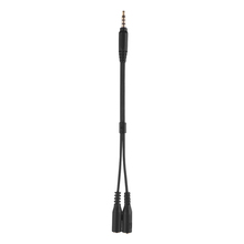 3,5 мм Микрофон Кабель-переходник аудио стерео конвертер для микрофона шнур два 3-полюсный ТРС Женский к одному 4 полюса TRRS штекер для iPad 2024 - купить недорого