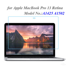 Protetor de tela para laptop, película protetora transparente de vidro para apple macbook pro 13, retina modelo a1425 a1502 0.3mm 9h 2024 - compre barato