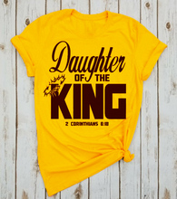 Camiseta Hipster de la corona de la hija del Rey, Tops estéticos Grunge Tumblr de algodón, camisetas de manga corta, trajes de cuello redondo 2024 - compra barato