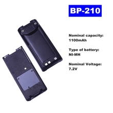 7.2V 1100mAh NI-MH Radio Battery BP-210 For ICOM Walkie Talkie IC-35FI/F21 F3G F218 IC-V8/V81/V82  Two Way Radio 2024 - buy cheap