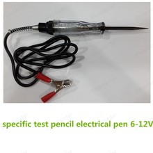 De calidad superior bolígrafo de prueba eléctrica para conjunto de herramientas de reparación de automóviles envío gratis 6-12V 2024 - compra barato