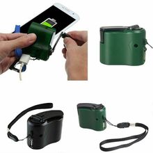 USB Phone Emergency Charger For Camping Hiking Outdoor Sports Hand Crank Travel Charger SOS camping equipment Survival Tools 2024 - buy cheap