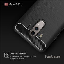 Para Huawei Nova 2i maimang 6 Mate 10 Lite funda de teléfono de silicona suave TPU negocios de carbono fundas de teléfono para huawei Mate 9 10 pro 2024 - compra barato