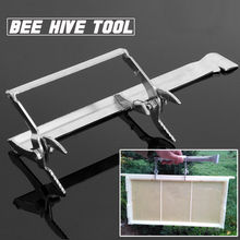 Elevador de apicultura de acero inoxidable, soporte de marco de colmena de abeja, abrazadera de captura, herramienta de agarre, 1 ud. 2024 - compra barato