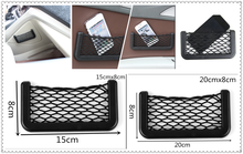 Universal black car seat side net storage pocket for Volvo Universe C30 S80L C70 V50 S40 2024 - buy cheap