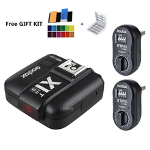 Godox emissor de flash ttl 2.4g + 2 receptores de gênero para câmera sony 2024 - compre barato