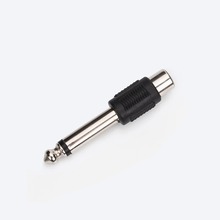 Adaptador de fonte de tatuagem ez, plugue adaptador para máquina de tatuagem conexão rca de 6.3mm conector adaptador 1 peça 2024 - compre barato