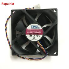 Computer CPU case cooler DS080125R12U 12V 0.7A 80mm*80mm*25mm Hydraulic bearing quiet cooling fan 2024 - buy cheap