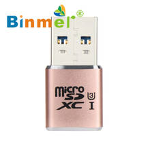 USB 3.0 Mini Card Reader/MICRO SD/SDXC Aluminum TF Card Reader Drop Shipping_KXL0626 2024 - buy cheap