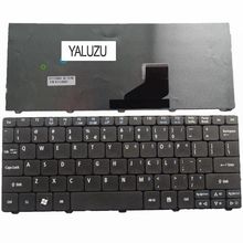 YALUZU US Black New English laptop keyboard For Acer D257 D260 D270 EM350 N55C ZH9 ZE6 ONE 522 533 532G AO532h 532H 521 BLACK 2024 - buy cheap