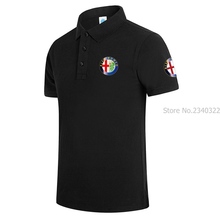 Fashion Summer man and woman alfa romeo Polo shirts Short Sleeve Tops Casual Clothing 2024 - buy cheap