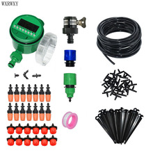 Automatic irrigation system DIY Gardening tool kit garden watering system misting lcd automatic timer irrigation 1 set 2024 - buy cheap