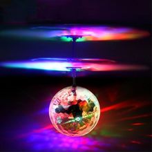 RC Flying Luminous Ball Kid's Drone Electronic Infrared Induction Aircraft Remote Control Toy LED Light Helicopter Birthday Gift 2024 - buy cheap