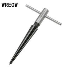 5-16mm Bridge Pin Hole Hand Held Reamer T Handle Tapered 6 Fluted Reaming Woodworker Cutting Tool Core Drill Bit 2024 - buy cheap