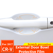 For Honda CRV CR-V2008 2010 2012 2015 2017 Car External department bowl protective film Rhino skin membrane Door Handle Sticker 2024 - buy cheap