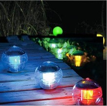 10pcs/lot Multi Color Garden Swimming Pond Lake Ball Solar Powered LED Floating Light Lamp 2024 - buy cheap