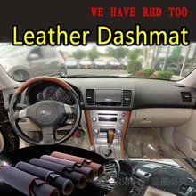 for Subaru Outback Legacy B4 2003 2004 2005 2006 2007 2008 2009 Leather Dashmat Dashboard Cover Dash Mat Carpet Car Styling 2024 - buy cheap