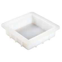 Квадратная силиконовая форма для мыла, белая форма для мыла ручной работы, инструменты для изготовления мыла 2024 - купить недорого