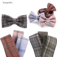 Kewgarden 50mm 5cm Plaid Cotton Layering Cloth Ribbons DIY Bowknot Satin Ribbon Handmade Tape 5m/lot 2024 - buy cheap