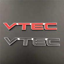 Coche de Metal 3D etiqueta estilo emblema para Honda VTEC logotipo Mugen cívica acuerdo del ajuste de la ciudad de Jade CRV Crosstour Avancier piloto Odisea 2024 - compra barato