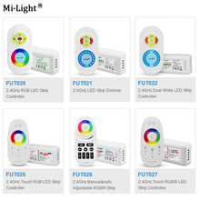 Miboxer-tira de luces LED 2,4G FUT020/FUT021/FUT022/FUT025/FUT027/FUT028, atenuador táctil Dual, Blanco/RGB/RGBW 2024 - compra barato