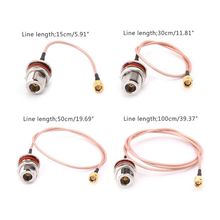 N Female Bulkhead To SMA Male Plug RG316 Pigtail Cable RF Coaxial Cables Jumper Cable -hol 2024 - buy cheap