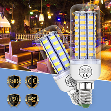 Bulb Corn Lamp LED E27 Light Bulb LED Lamp E14 Candle Light 220V Table Lamps For Bedroom 24 36 48 56 69 72leds Chandelier Bulb 2024 - buy cheap