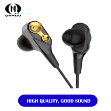 Universal 3.5mm In-Ear Stereo Wired Earbuds Music Earphone With Mic Gaming Headset For Computer Cell Phone For IPhone Xiaomi 2024 - buy cheap