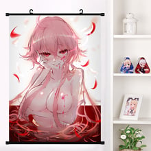 Japanese Anime Mirai Nikki Amano Yukiteru Gasai Yuno Wall Scroll Mural Poster Wall Hanging Poster Home Decor Collection 2024 - buy cheap