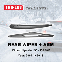 Rear Wiper Arm with Blade for Hyundai i30/i30 CW (2007-2013) 1pc 12" 300mm,Rear Wiper Arm & Rear Wiper Blades Hatchback Estate 2024 - buy cheap
