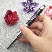 Bolígrafo De metal personalizado con nombre y texto, regalo de cumpleaños para aniversario, 1 unidad 2024 - compra barato