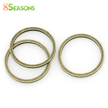 8SEASONS Copper Closed Jump Rings Antique Bronze 12mm Dia,100PCs (B30539) 2024 - buy cheap