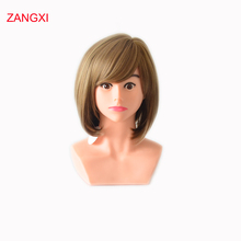 Soft Bald Manikin Head For Hat Display Dolls Wig Hanger Maniqui Dummy Wig Head Stand Mannequin Head For Wigs 2024 - buy cheap