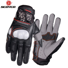 SCOYCO Motorcycle Glove Breathable Motocross Reflective At Night Moto Off Road Racing Guantes Injection Shell Protection,MC49 2024 - buy cheap