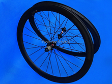 FLYXII Brand New Full Carbon Matt Clincher Rims Clincher Wheelset Road Bike 50mm Bicycle Wheel 25mm Width 2024 - buy cheap