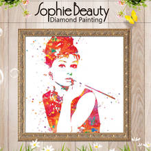 Sophie Beauty Diy Diamond Painting Cross Stitch Sexy Girl HandCraft Embroidery Fashion Star Beautiful Lady Needlework Mosaic Kit 2024 - buy cheap