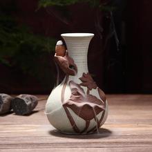 Chinese Jardiniere Lotus Smoke Waterfall Incense Holder Traditional Gourd Wine Bottle Vase Backflow Incense Burner CeramicCenser 2024 - buy cheap