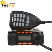 Mini rádio automotivo, walkie talkie transceptor qyt kt8900, dois sentidos, cb, rádio de duas vias, 136-174 e 400-480mhz, 25w, com microfone de mão 2024 - compre barato
