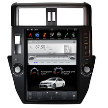 10.4 inch Vertical Screen Tesla Style Android 9.0 Car DVD player GPS for TOYOTA Land Cruiser Prado 150 2010-2013 Lexus GX470 2024 - buy cheap