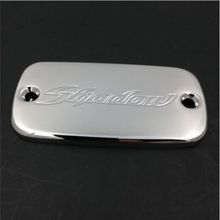 Motorcycle Accessories Chrome Billet Brake Fluid Reservoir Cap For Honda Shadow 600 750 1000 Magna 750 2024 - buy cheap