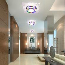 Современный короткий потолочный светильник Colorpai, лампа для гостиной, спальни, светильник для коридора, лампа в сборе, 3 Вт 2024 - купить недорого