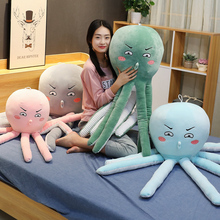 40-90cm Lovely Simulation Octopus Whale Doll Plush Stuffed Toy Soft Sea Animal Home Accessories Cute Animal Doll Children Gifts 2024 - buy cheap