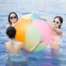 Подходит для детей с артистическим 80 см ПВХ надувной мяч для детей ребенок пляжный надувной мяч бассейн открытый гигантский рулон мяч игрушка водных видов спорта и играть B38002 2024 - купить недорого