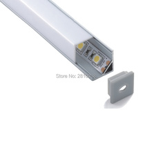 10 X 1M Sets/Lot Right angled aluminum profile for led light 90 degree corner aluminium led channel for wall corner lights 2024 - buy cheap