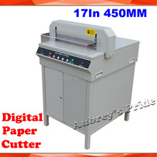 Máquina de corte de papel grueso, cortadora eléctrica Digital semiautomática de pila anterior, nueva 2024 - compra barato