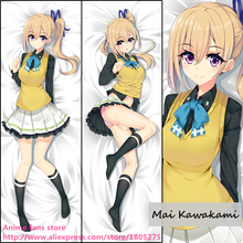 Anime Myriad Colors Phantom World Mai Kawakami Cute Japanese Pillowcase Pillow Case Cover decorative Hugging Body Bedding 2024 - buy cheap