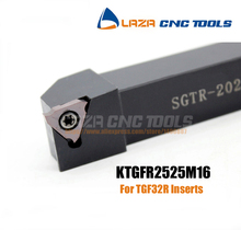 KTGFR KTGFL 2525M16 Internal Grooving tool Holder,25*25mm CNC Cutting tools,Indexable CNC Turning Tool for TGF32R TFG32L Insert 2024 - buy cheap