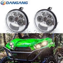 Faro delantero LED UTV para Kawasaki Brute Force 750 2012-2016 / Teryx4 2014-2015 / Teryx 4 750 EPS 2012-2015 2024 - compra barato