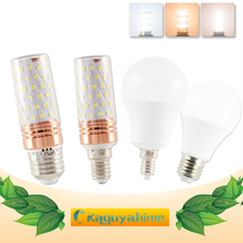 E27 LED Bulb E14 LED Lamp 3W 6W 9W 12W 16W SMD2835 AC 220V 240V Corn Bulb led Lampada Bombilla Ampoule For Home Decoration Light 2024 - buy cheap